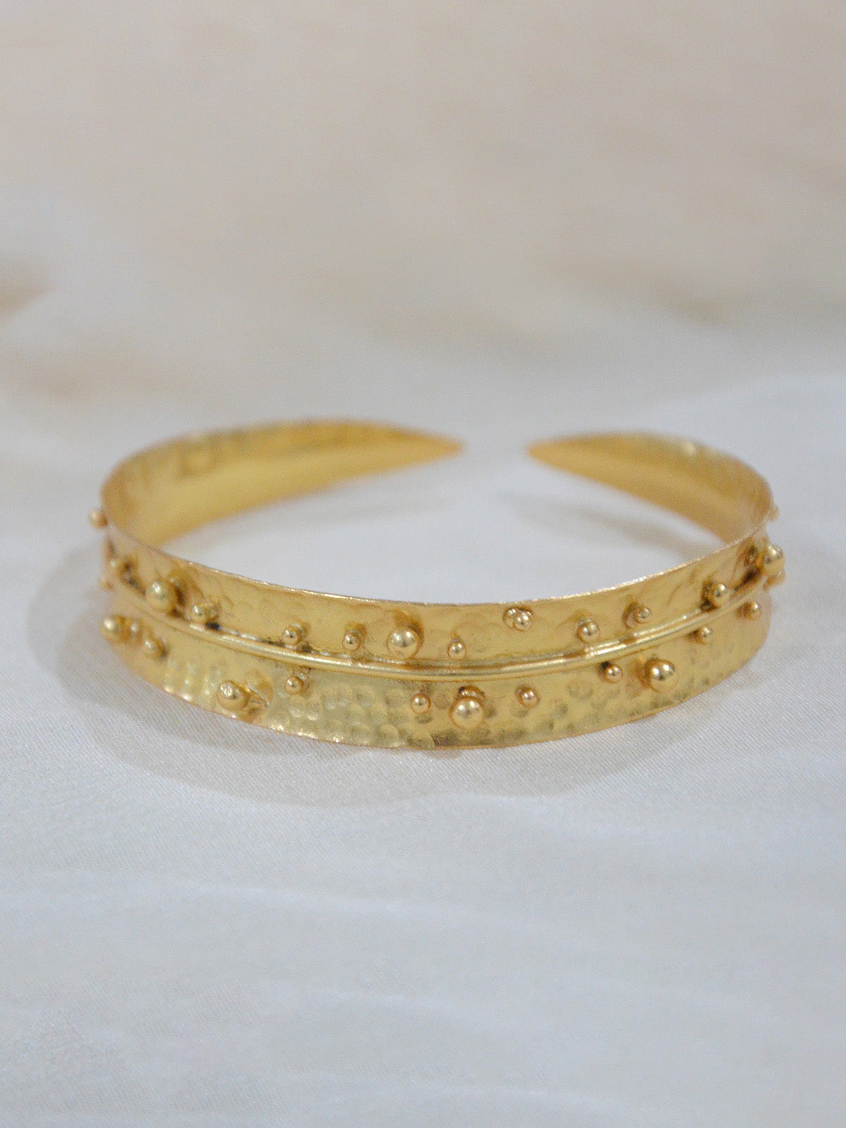 Gold-Plated Filigree Star-Motif Bracelet - Wish Upon | NOVICA